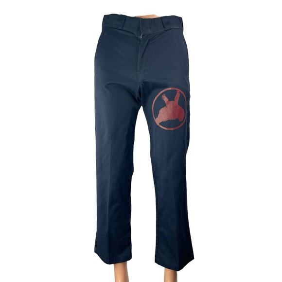 Dickies Other - Dickies Men's Navy Blue High Rise Straight Chino Khaki Trousers Pants Size 30x30